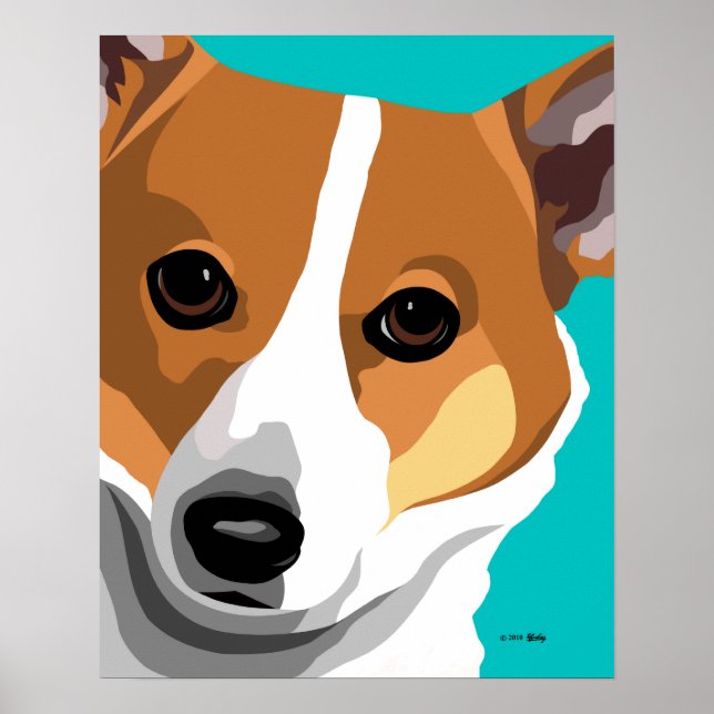 Welsh Corgi Print (Front)