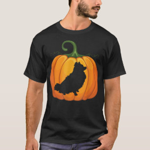 Welsh Corgi Pumpkin Dog Lover Halloween 1704 T-Shirt