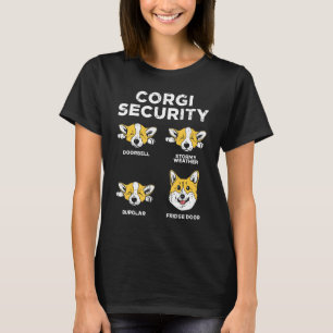 Welsh Corgi Security Animal Pet Dog Owner T-Shirt