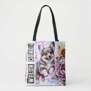 Welsh Corgi Tote Bag