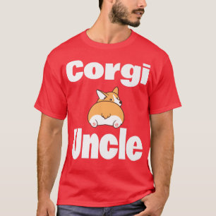 Welsh Corgi Uncle Dog Lover Animal Owner Funny Hum T-Shirt