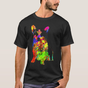 Welsh Corgi Watercolor Dog Men Women T-Shirt