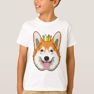 Welsh Corgi with Crown T-Shirt