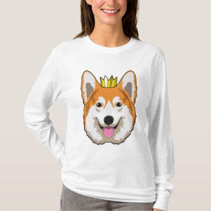 Welsh Corgi with Crown T-Shirt