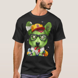 Welsh Corgi Zombie Halloween T-Shirt