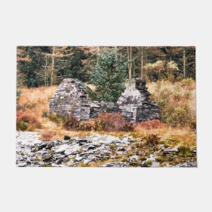 WELSH COTTAGES DOORMAT