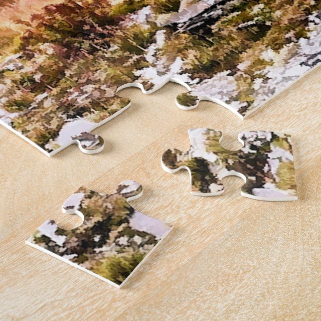 WELSH COTTAGES JIGSAW PUZZLE (Side)