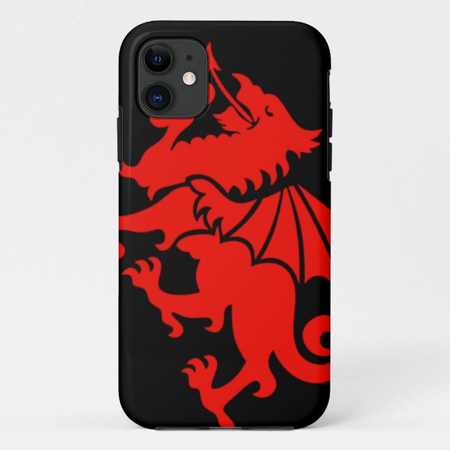 Welsh Dragon Case-Mate iPhone Case (Back)