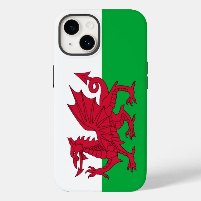 Welsh dragon flag Case-Mate iPhone case (Back)