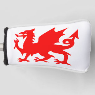 Welsh Dragon Flag, Wales Dragon Flag, England Golf Head Cover