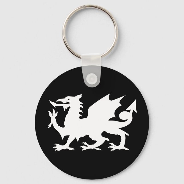 Welsh Dragon Key Ring (Front)