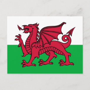 Welsh Dragon Postcard