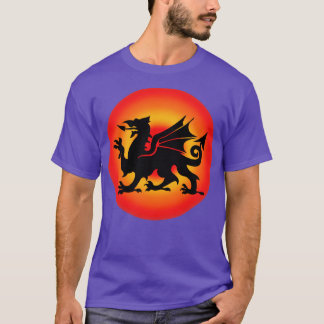 Welsh Dragon Sunset T-Shirt