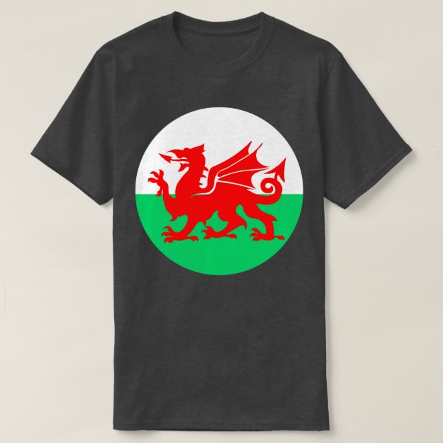 Welsh Dragon T-Shirt (Design Front)