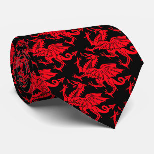 Welsh Dragon Tie
