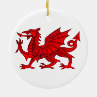Welsh Dragon With a Bevel Effect