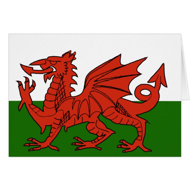 Welsh Flag (Front Horizontal)