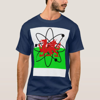 Welsh Flag Atomic Dragon 1 T-Shirt