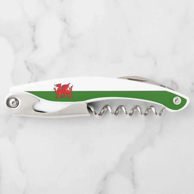 Welsh flag corkscrew (Front)