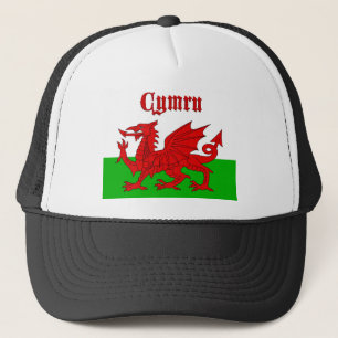 Welsh Flag Cymru Trucker Hat