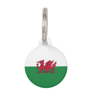 Welsh Flag Dog Tag