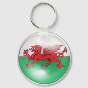 Welsh Flag Key Ring