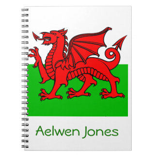 Welsh Flag Notebook