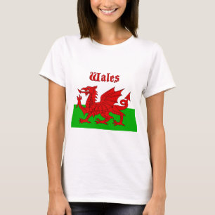 Welsh Flag Wales T-Shirt