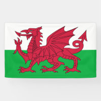 Welsh Flag (Wales) (Welsh Dragon)