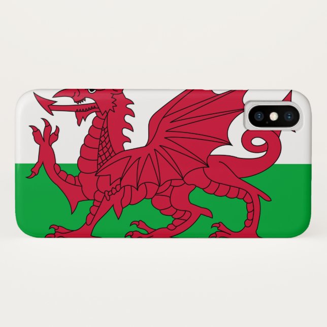 Welsh Flag (Wales) (Welsh Dragon) Case-Mate iPhone Case (Back (Horizontal))