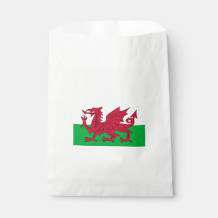 Welsh Flag (Wales) (Welsh Dragon) Favour Bags