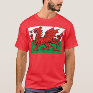 Welsh flag, wear it with pride T-Shirt