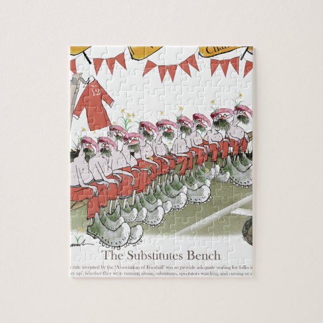 welsh football substitutes jigsaw puzzle (Vertical)