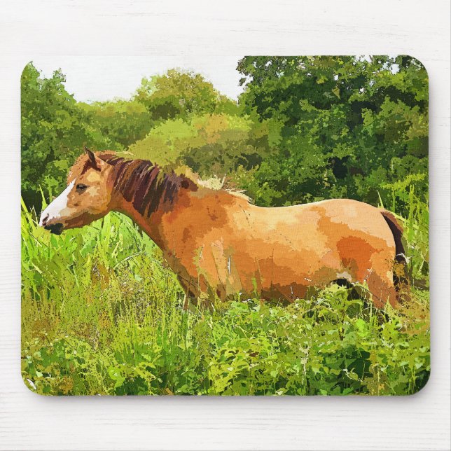 WELSH MOUNTAIN PONY MOUSE MAT (Front)