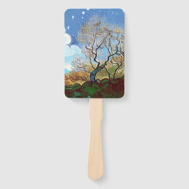 WELSH MOUNTAIN  TREE HAND FAN (Front)