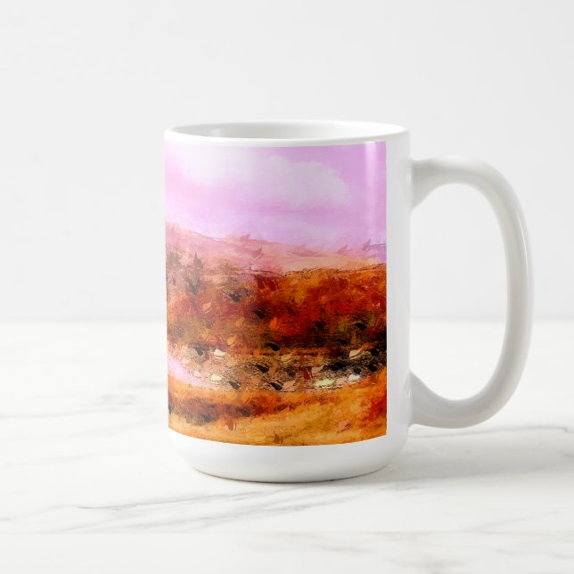 WELSH MOUNTAINS COUNTRY UK COFFEE MUG (Right)