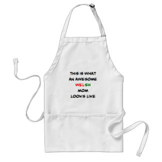 welsh mum, awesome standard apron