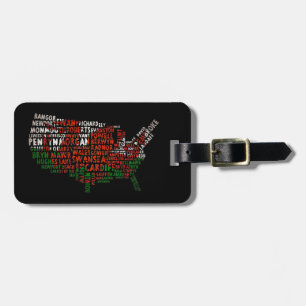 Welsh Place Names in the USA Luggage Tag