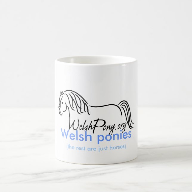 Welsh Pony & Cob Society of America Coffee Mug (Center)