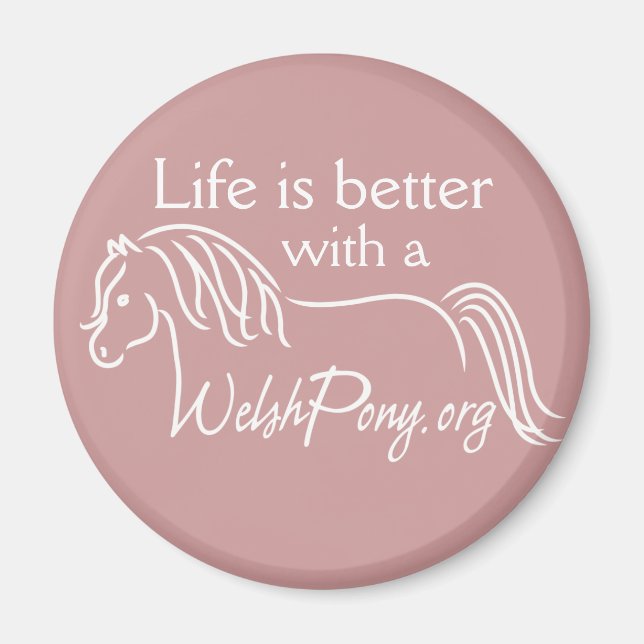 Welsh Pony & Cob Society of America Magnet (Front)