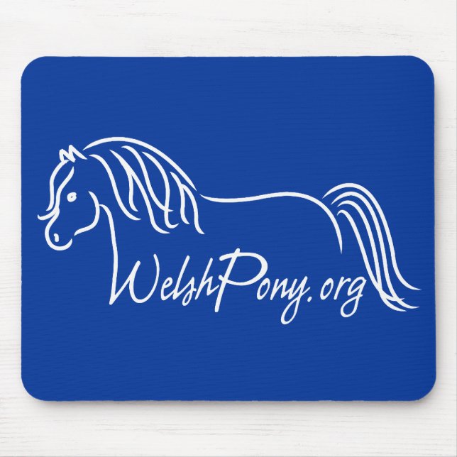 Welsh Pony & Cob Society of America Mouse Mat (Front)