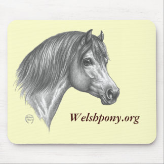 Welsh pony mouse pad