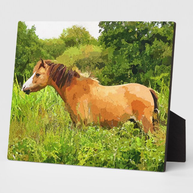 WELSH PONY PLAQUE (Side)
