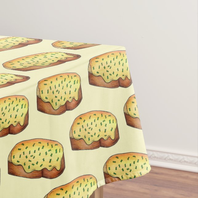 Welsh Rarebit Cheese Toast British Food Wales UK Tablecloth (In Situ)