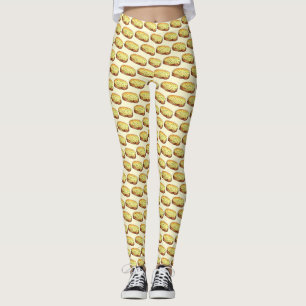 Welsh Rarebit Savoury Cheese Toast British Food UK Leggings
