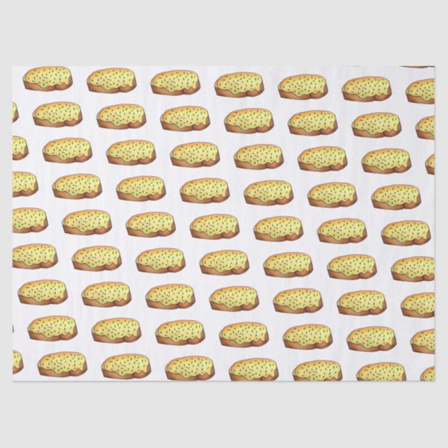 Welsh Rarebit Savoury Cheese Toast British Food UK Tissue Paper (Front)