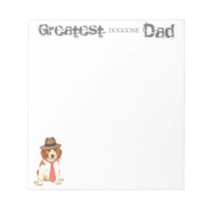 Welsh Springer Spaniel Dad Notepad