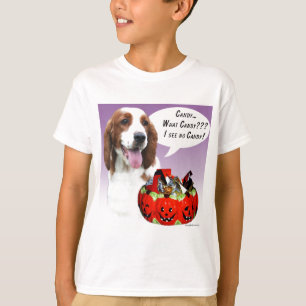 Welsh Springer Spaniel Halloween Candy T-Shirt