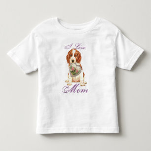 Welsh Springer Spaniel Heart Mum Toddler T-Shirt