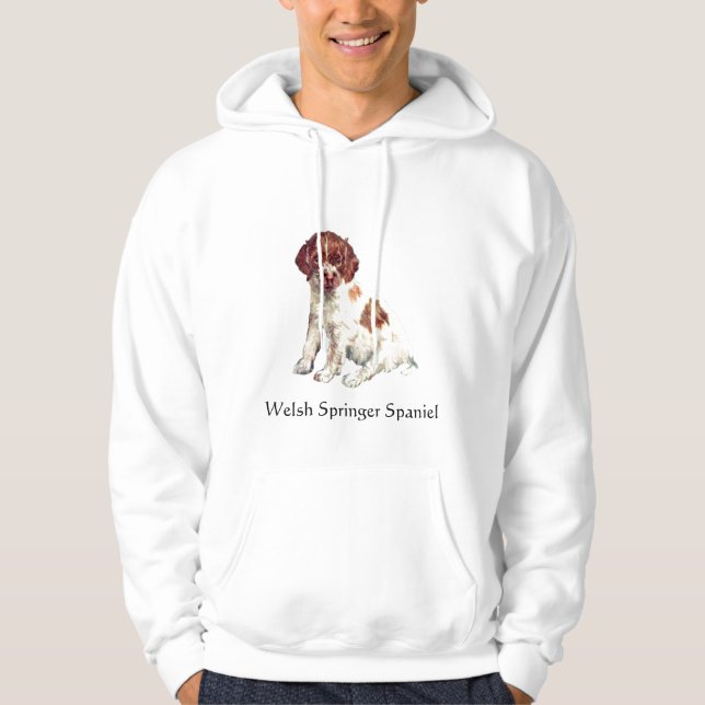 Welsh Springer Spaniel Hoodie (Front)